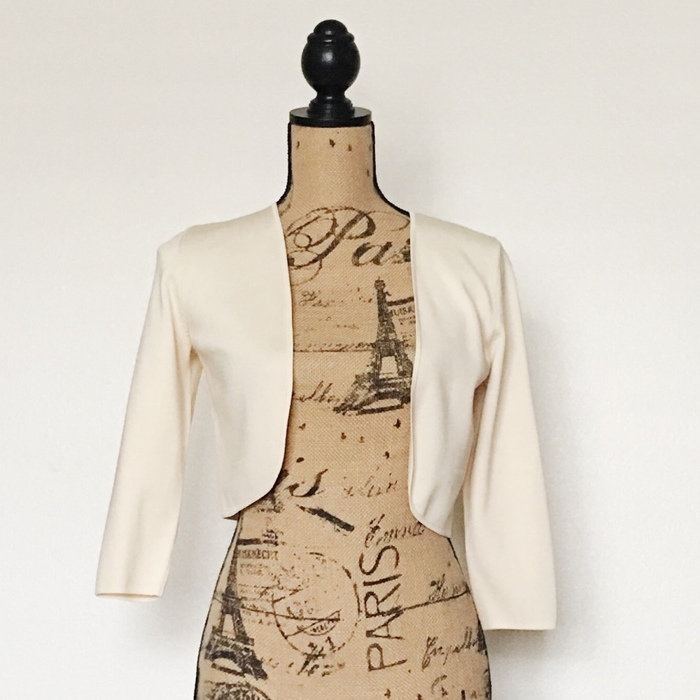 Ann Taylor Quarter Sleeve Cardigan Bolero